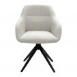 Chaise tournante Kick Ravi - Blanc