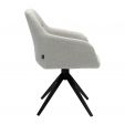 Chaise tournante Kick Ravi - Blanc