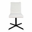 Chaise tournante Kick Sam Boucle - Blanc