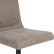 Chaise tournante Kick Sam Texture - Taupe