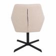 Chaise tournante Kick Viktor Boucle - Beige