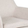 Chaise tournante Kick Viktor Texture - Champagne