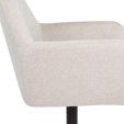 Chaise tournante Kick Viktor Texture - Champagne