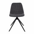 Chaise tournante Kick Yani - Noir