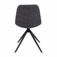 Chaise tournante Kick Yani - Noir