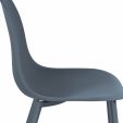 Chaise Design Kick Yara - Gris foncé