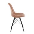 Chaise scandinave Kick Jens - Rose