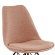 Chaise scandinave Kick Jens - Rose