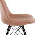 Chaise scandinave Kick Jens - Rose