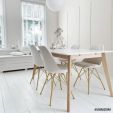 Chaise scandinave Kick - Vert menthe