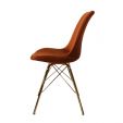 Chaise scandinave Kick - Orange