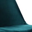 Chaise scandinave Kick - Bleu