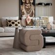 Kick Pouf Puck - Beige