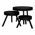 Set de table basse Kick Job - Noir