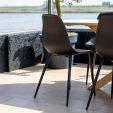 Chaise de jardin Kick Nero - Noir