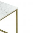 Table d’appoint Kick Marble - Blanc