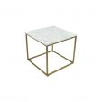 Table d’appoint Kick Marble - Blanc