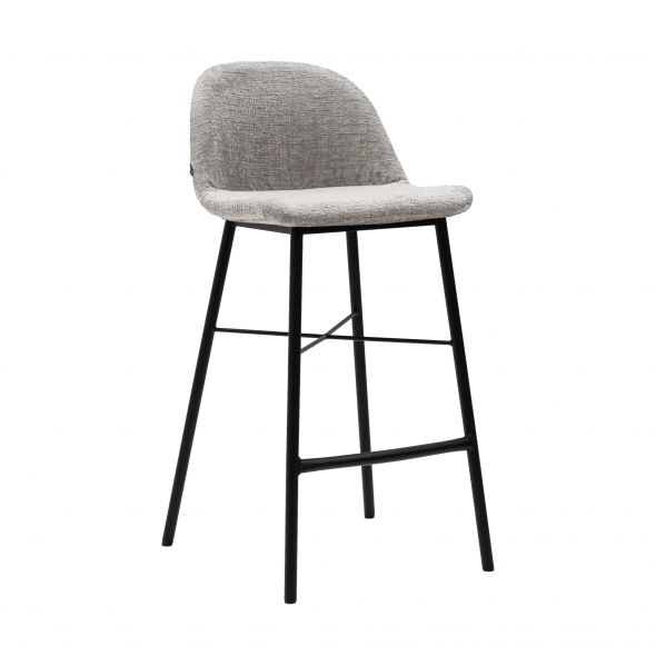 Tabouret de bar Kick Joel - Gris