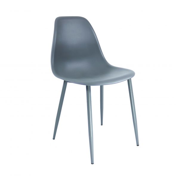 Chaise Design Kick Yara - Gris foncé