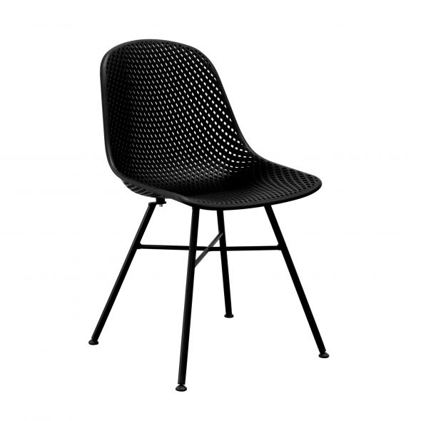 Chaise d’extérieur Kick Sol - Noir