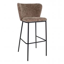 Tabouret de bar Kick Bo - Taupe