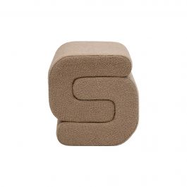 Kick Pouf Puck - Beige